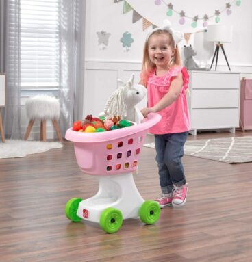 Carrito de compras rosado - STEP 2