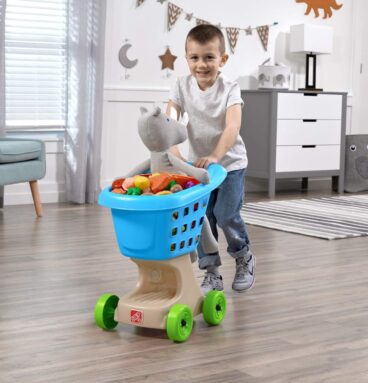 Carrito de compras celeste - STEP 2