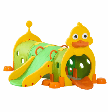 Túnel patito con resbaladera patito - amarillo